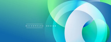 Soyut akışkan şekiller, canlı mavimsi gradyan. Modern tasarım elementleri dinamik görsel doku oluşturur. Minimalist metin arkaplan tasarımı okur.