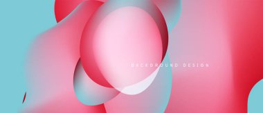 Soyut sıvı şekiller, pembeler, maviler harmanlanır. Modern tasarım, gradyan renkler dinamik görsel efekt yaratır. Minimalist arkaplan dokusu.