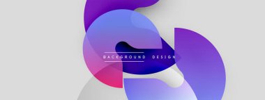 Soyut akışkan şekiller, pembeler, morlar, beyazlar dinamik bir zemin oluşturur. Metin arka plan tasarımı okur. Minimalist, modern estetik.