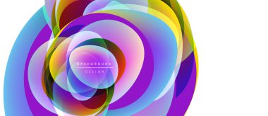 Soyut renkli girdaplar dinamik dairesel tasarım yaratır. Canlı renkler harmanlanarak modern arkaplan oluşturuyor. Yumuşak gradyanlar görsel ilgi sunar.