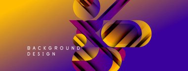 Soyut eğim arkaplanı. Dinamik katmanlar derinlik yaratır, canlı renkler düzgün bir şekilde harmanlanır. Dijital projeler için modern tasarım ögesi.