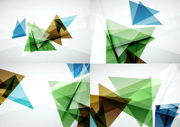 Ensemble d'angles et de lignes droites — Image vectorielle