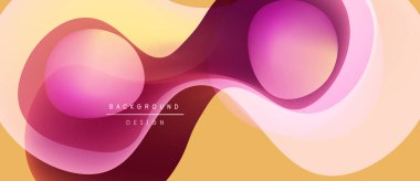 Soyut sıvı şekiller, canlı renklerin karışımı. Yumuşak gradyanlar dinamik, modern arkaplan tasarımı yaratır. Sıcak tonlar kompozisyona hakim.