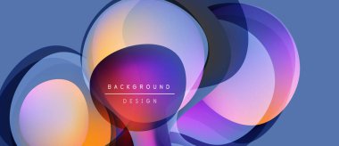 Soyut akışkan şekiller, canlı renkler, modern tasarım. Üst üste binen katmanlar dinamik görsel efekt yaratır. Arkaplan metni arkaplan tasarımı okur.