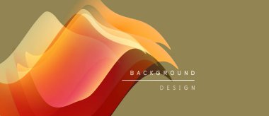 Soyut akışkan şekiller, sıcak renkler baskın gelir. Gradyan karışımları dinamik görsel efekt yaratır. Metin arka plan tasarımı okur. Basit, modern estetik..