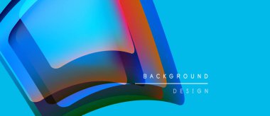 Soyut akışkan şekiller, canlı renkler, dinamik kompozisyon. Gradyan efektli modern arkaplan tasarımı, mevcut metin ögeleri.