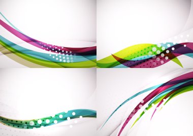 Soyut arkaplanlar kümesi.