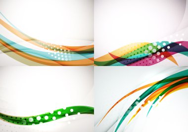 Soyut arkaplanlar kümesi.