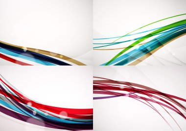 Soyut arkaplanlar kümesi.