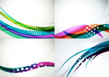 Soyut arkaplanlar kümesi.