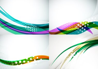 Soyut arkaplanlar kümesi.