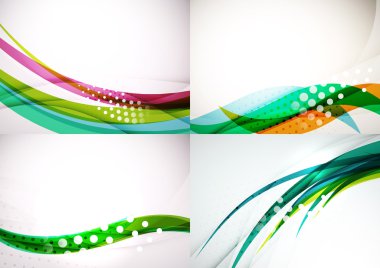 Soyut arkaplanlar kümesi.