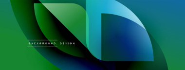 Soyut sıvı şekilleri, canlı yeşil mavi gradyanlar. Modern tasarım elementleri dinamik görsel akış yaratır. Minimalist estetik, pürüzsüz geçişler.