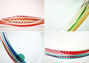 Soyut arkaplanlar kümesi.