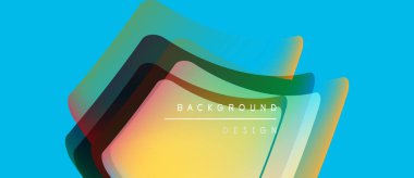 Soyut katmanlar örtüşüyor, canlı renk değişimleri yaratıyor. Metin arka plan tasarımı okur. Modern estetik, basit kompozisyon.