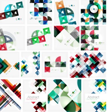 Üçgen geometrik arka kümesi