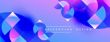 Soyut sıvı şekiller, canlı mor, mavi renkler. Modern tasarım, dinamik kompozisyon, değişim etkisi. Arkaplan teknoloji ve yenilik öneriyor.