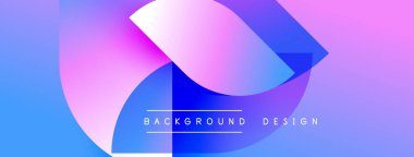 Abstract fluid shapes blend, creating vibrant gradient background. Modern design elements suggest innovation, energy, dynamism.