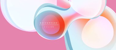 Abstract fluid shapes, pastel colors, modern design. Soft gradients create dynamic composition, suitable for backgrounds.
