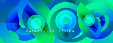 Soyut canlı arkaplan tasarımı. Mavi, yeşil renkler harmanlanarak, dinamik görsel efekt yaratır. Modern, şık bir sunum.