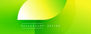 Parlak eğim arkaplanı. Üst üste binen şekiller dinamik görsel efekt yaratır. Metin arka plan tasarımı okur. Basit, modern estetik..