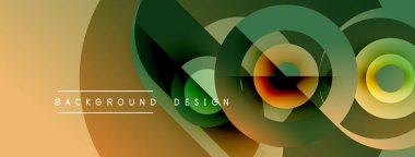 Soyut katmanlar dinamik görsel efekt yaratır. Renkler karışıyor, dairesel desenler oluşturuyor. Arka planlar için modern tasarım ögesi.