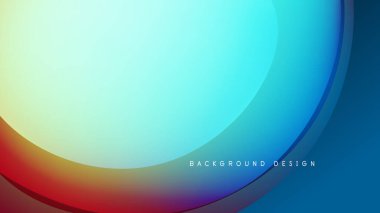 Soyut arkaplan kıvrımları, canlı renkler. Gradyan karışımı turkuaz, kırmızı, siyah dinamik görsel efekt yaratır. Pürüzsüz şekiller hareketi işaret eder.