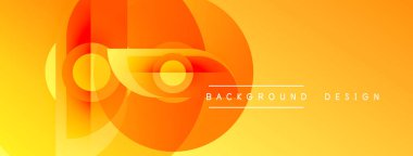 Soyut turuncu tasarım. Üst üste binen daireler dinamik görsel efekt yaratır. Arkaplan derinlik ve sıcaklık ekler. Modern estetik.