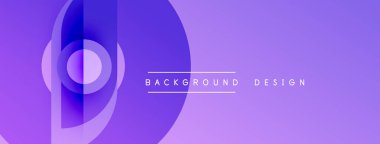 Soyut mor katmanlar dinamik görsel efekt yaratır. Modern tasarım arka planlar, sunumlar, markalaşma için uygun. Düz eğimler, dairesel şekiller.