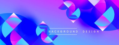 Soyut sıvı şekiller, canlı mor, mavi renkler. Modern tasarım, gradyan etkisi, dinamik kompozisyon. Dijital projeler için arkaplan ögesi.