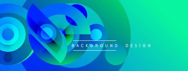 Soyut sıvı şekilleri mavi ve yeşillikleri harmanlıyor. Dinamik kompozisyon modern arkaplan tasarımı yaratır. Yumuşak gradyanlar görsel ilgi sunar.