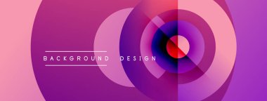 Soyut renkli daireler çakışıyor, dinamik görsel efekt yaratıyor. Metin, kompozisyon içerisindeki arkaplan tasarımını okur.