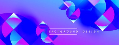 Soyut akışkan şekiller, canlı mavi mor gradyanlar. Arka planlar, afişler, sunumlar için modern tasarım unsuru. Dinamik bileşim.