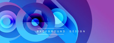 Soyut akışkan şekiller, canlı mavi mor gradyanlar. Modern tasarım öğesi, dinamik kompozisyon, pürüzsüz geçişler. Projeler için arkaplan dokusu.