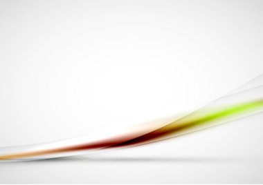 Arka plan, hava hatlarında bulanık dalga