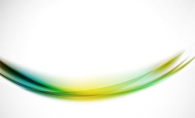 Renkli dalga çizgi, ışık ve gölge efektleri ile arka plan