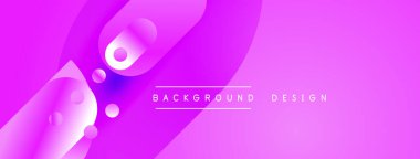 Soyut pembe arka plan akış şekilleri, gradyanlar. Modern tasarım elementleri dinamik görsel etki yaratır. Metin arkaplan tasarımı okur.