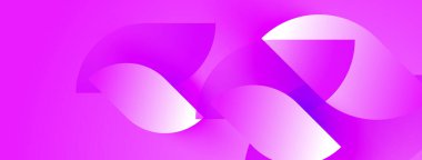 Soyut pembe tasarım. Üst üste binen şekiller dinamik görsel efekt yaratır. Dereceli gölgeler derinlik sunar, modern estetik.