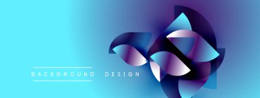 Soyut mavi tasarım akışkan şekiller, gradyanlar içerir. Arka planlar, sunumlar, dijital sanat için modern estetik.