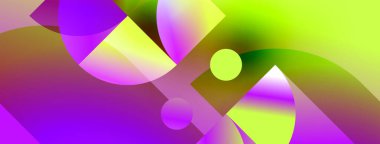 Soyut, enerjik bir kompozisyon. Sıvı şekiller harmanlanır, dinamik görsel deneyim yaratır. Renkler değişiyor, enerji uyandırıyor, hareket ediyor.