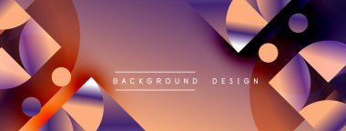 Soyut sıvı şekiller harmanlanarak canlı turuncu ve mor renkler yaratır. Sancaklar ve arka planlar için modern tasarım uygun. Yumuşak geçişler kompozisyona hakim..