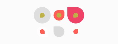 Soyut şekiller, daireler, noktalar. Minimalist tasarım, pastel renkler, basit kompozisyon. Temiz estetik, geometrik formlar, düz çizimler..