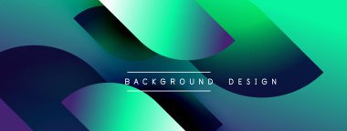 Soyut gradyanlar çakışıyor, dinamik görsel etki yaratıyor. Metin, kompozisyon içerisindeki arkaplan tasarımını okur. Modern, canlı estetik..