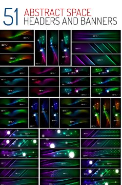 Huge mega collection of space backgrounds clipart
