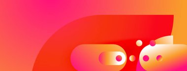 Soyut, enerjik bir arkaplan. Renkler karışıyor, dinamik şekiller yaratıyor. Daireler derinlik ekler, görsel ilgi. Modern tasarım elemanları.