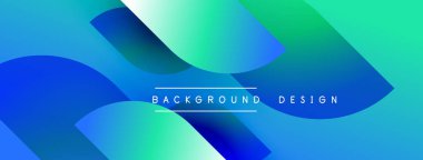 Soyut gradyan şekiller örtüşür, dinamik arkaplan oluşturur. Metin, kompozisyon içerisindeki arkaplan tasarımını okur. Modern, canlı estetik..