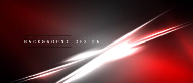 Soyut kırmızı, gri tasarım. Çapraz ışık çizgileri dinamik görsel efekt yaratır. Metin arka plan tasarımı okur. Minimalist, modern estetik.