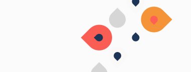 Soyut şekiller, noktalar, sessiz renkler. Minimalist tasarım, basit kompozisyon, temiz estetik. Arkaplan açık beyaz.