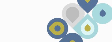 Soyut şekiller, daireler, kareler, sessiz renkler. Minimalist tasarım, temiz estetik, basit kompozisyon. Işık arkaplanı görsel denge yaratır.