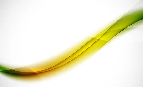 Linea d'onda colorata, sfondo astratto con effetti di luce e ombra — Vettoriale Stock